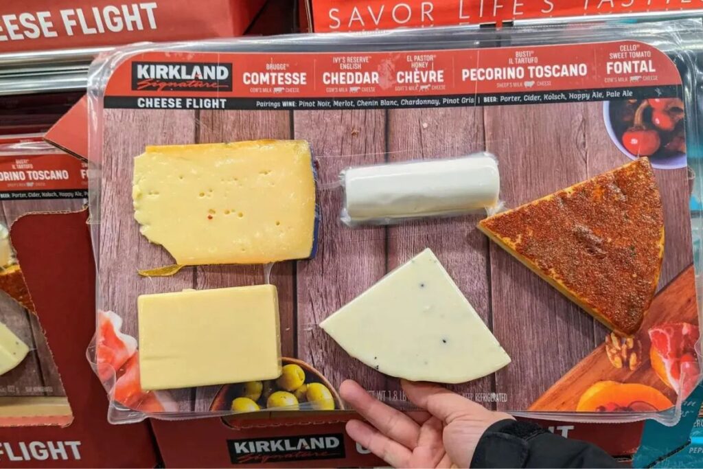 Cosco Cheese Flight Photo Credit Reddit