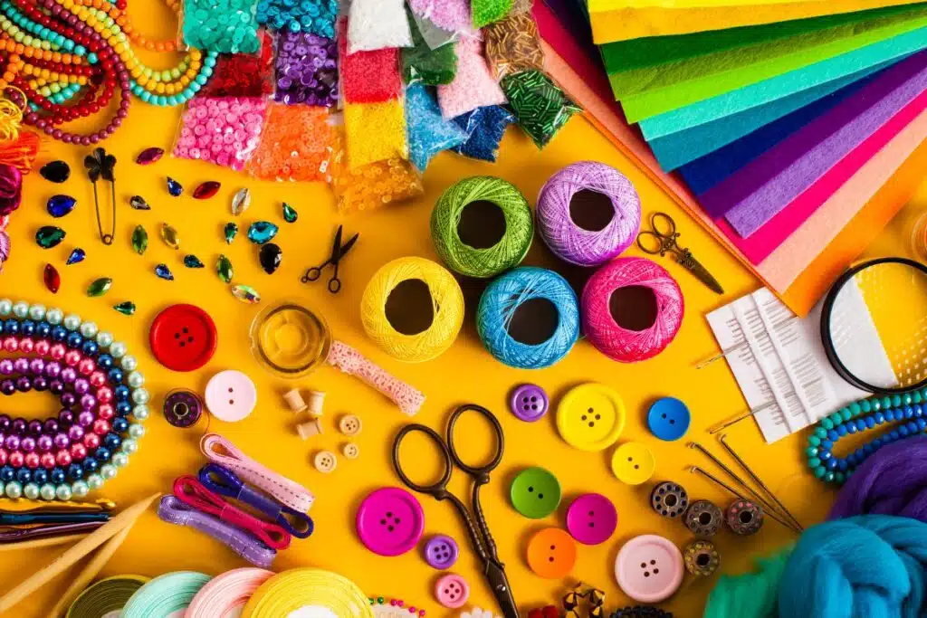Craft Supplies Photo Credit Canva Pro Stock Image