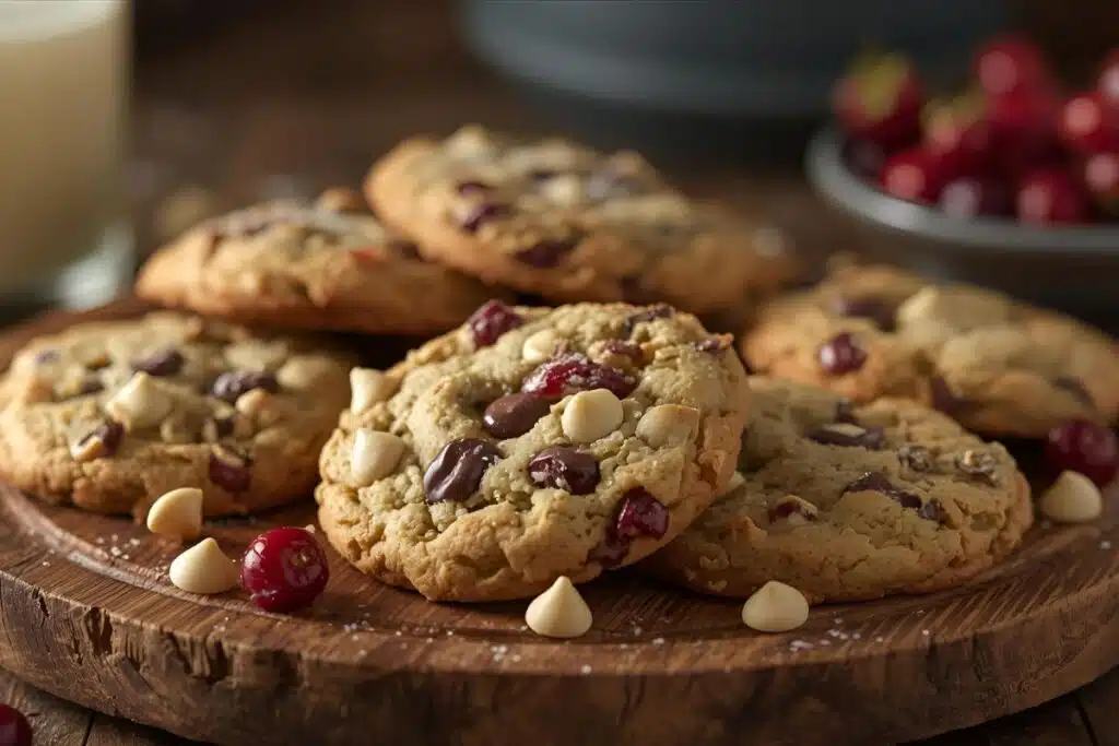 Cranberry White Chocolate Chip Cookies Photo Credit Canva Pro Stock Image