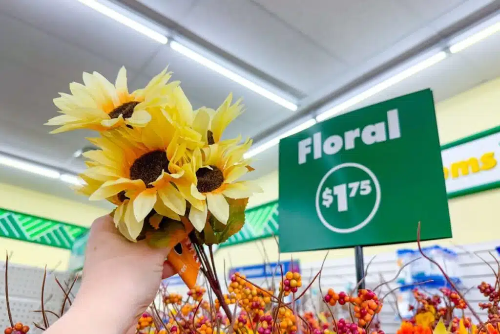 Dollar Tree Flowers Photo Credit Krazy Coupon Lady