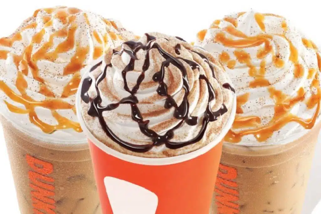 Dunkin Caramel Swirl Latter Photo Credit Dunkin