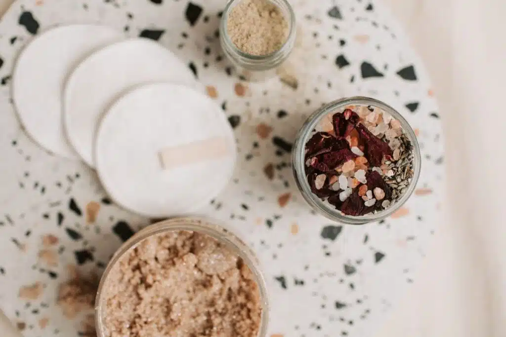 Exfoliate face Photo Credit Canva Pro Stock Image