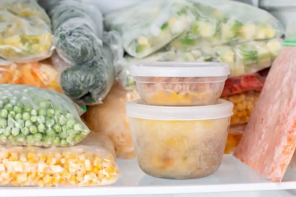 Freezing food Photo Credit Canva Pro Stock Image