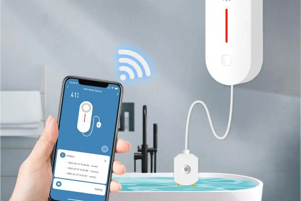 Leak Sensor Plumbing Photo Credit Amazon