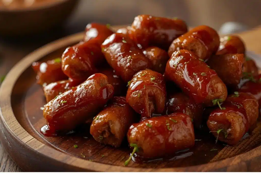 Maple Glazed Sausage Bites Credit Canva Pro Stock Image