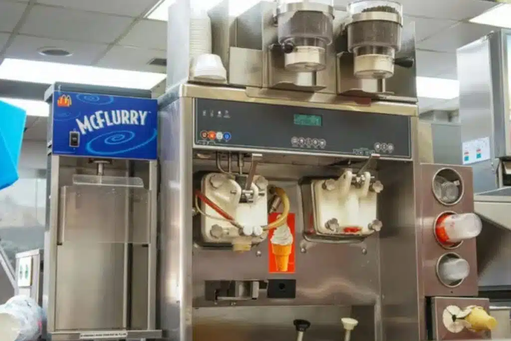 McDonalds Ice Cream Machine Photo Credit McDonalds Menus