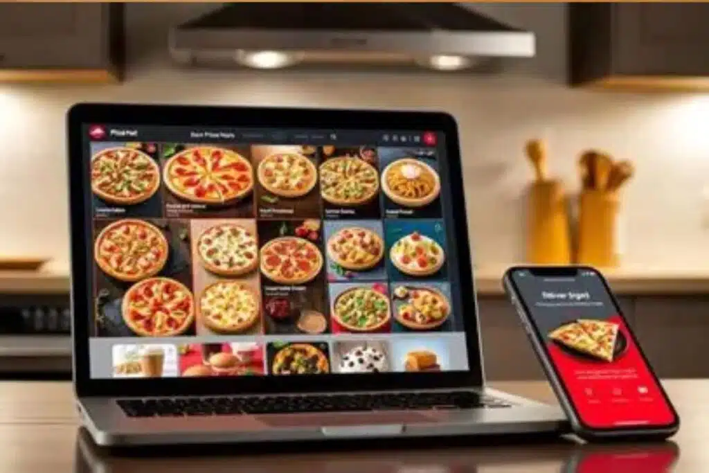 Ordering Pizza Hut Photo Credit To Do So Santos