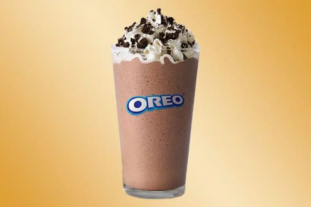 Oreo Fudge Shake – McDonald’s Photo Credit Taste of Home