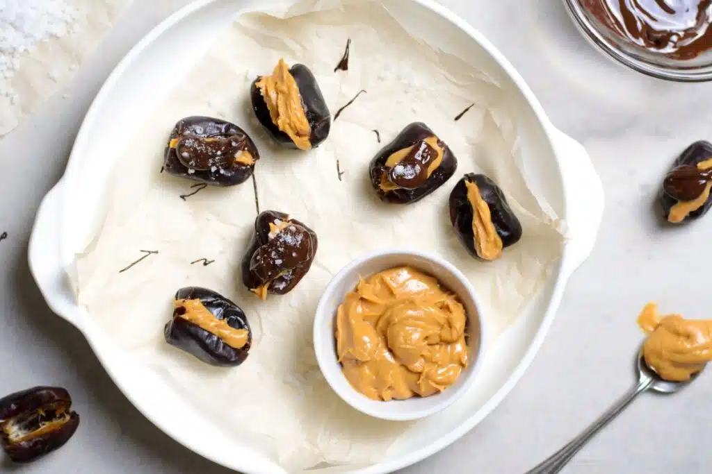 Peanut Butter Stuffed Dates Photo Credit Canva Pro Stock Image