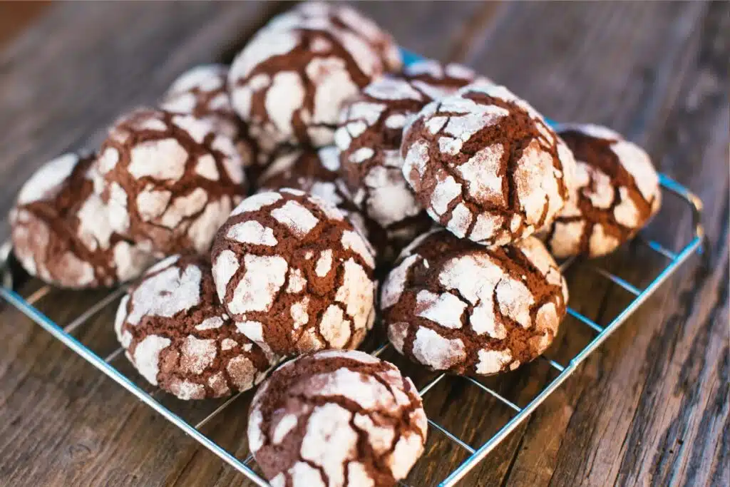 Peppermint Chocolate Crinkles Photo Credit Canva Pro Stock Image