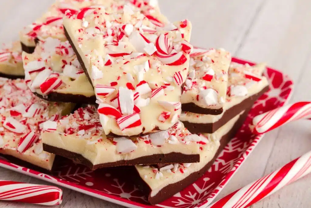 Peppermint bark Photo Credit Canva Pro Stock Image
