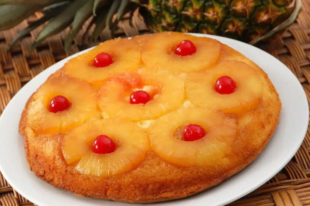 Pineapple upside down cake Photo Credit Canva Pro Stock Image