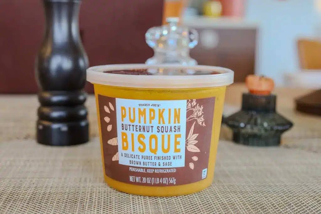 Pumpkin Bisque Photo Credit Club Trader Joes