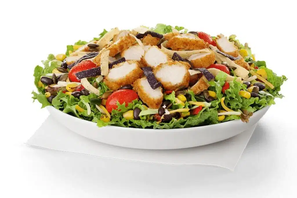 Spicy Southwest salad Chick fil a Photo Credit Eat This