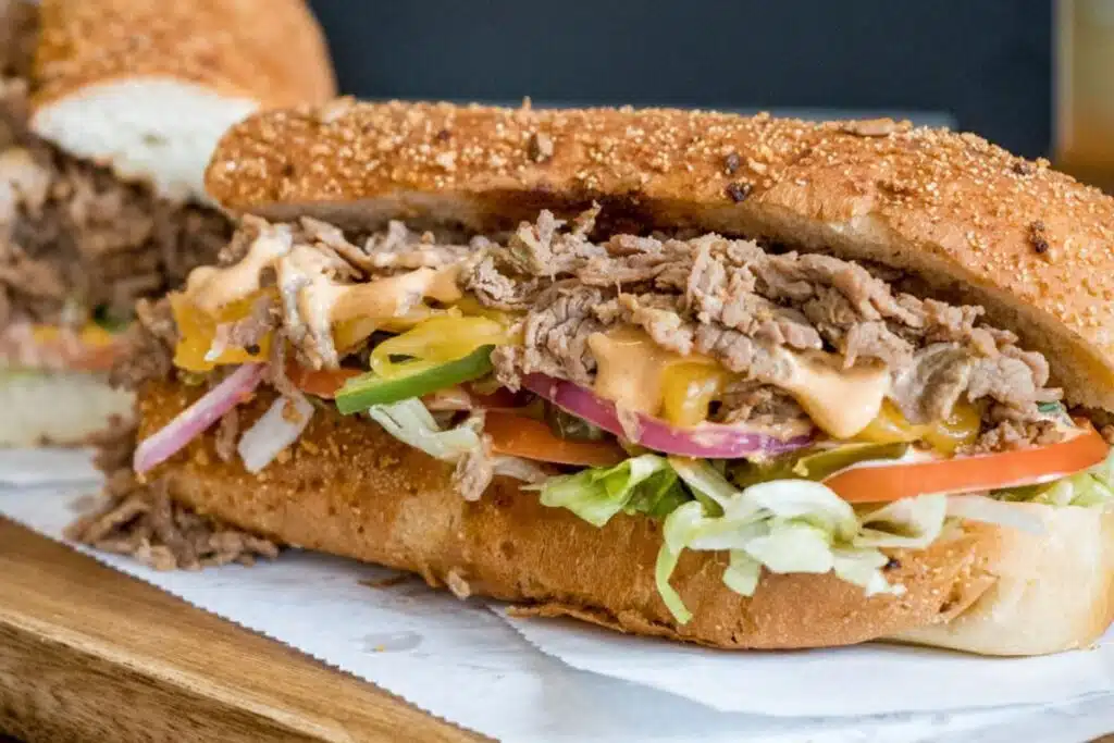 Steak & Cheese + Chipotle Southwest Sauce Subway Photo Credit QRS Magazine