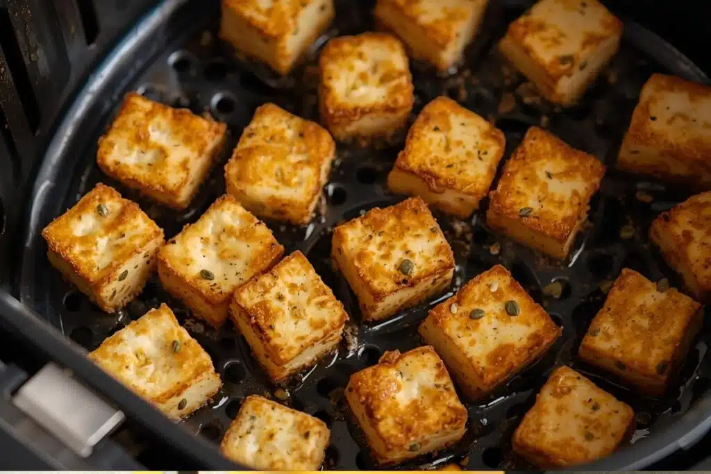 Tofu in Air Fryer Photo Credit Canva Pro Stock Image