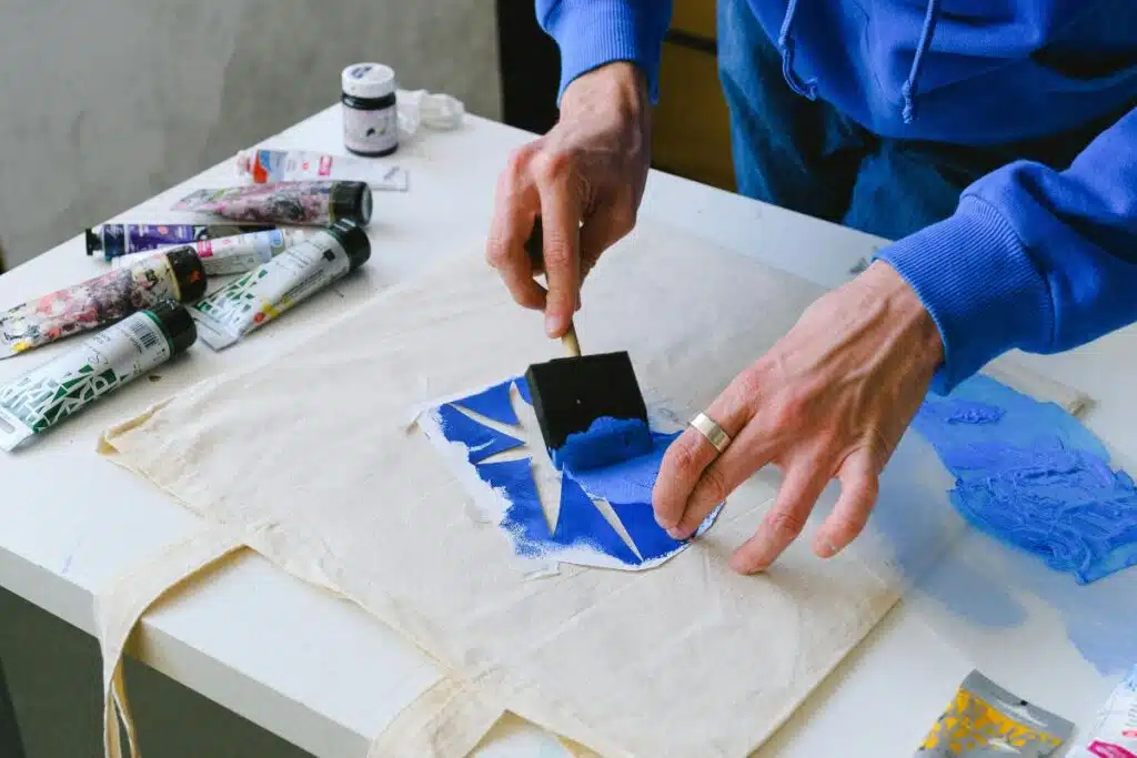 Tote bag Credit Canva Pro Stock Image