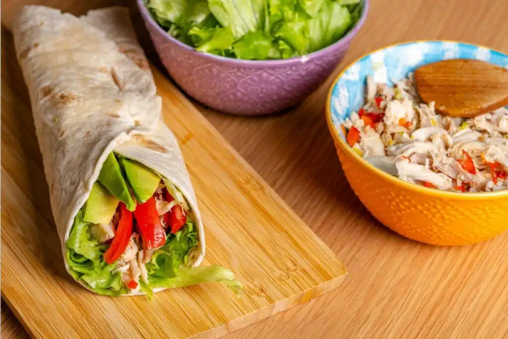 Tuna Avocado Wrap Photo Credit Canva Pro Stock Image
