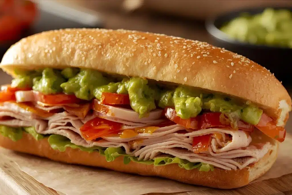 Turkey Breast + Pepper Jack + Guacamole Subway Photo Credit Canva Pro