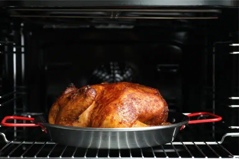 Turkey in Oven Photo Credit Canva pro Stock Image
