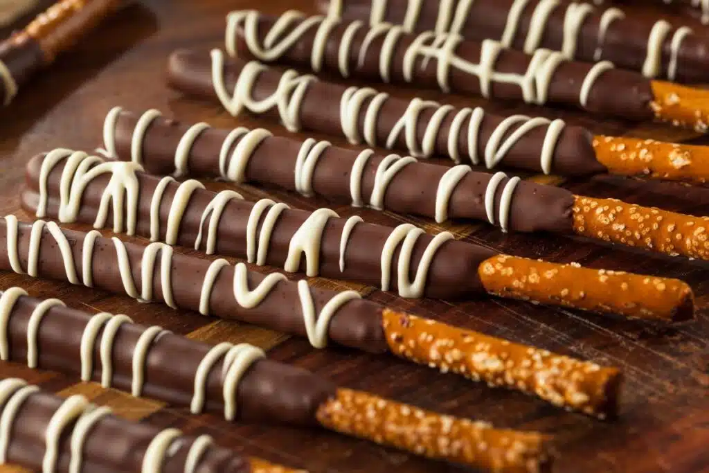 chocolate covered pretzels Photo Credit Canva Pro Stock Image