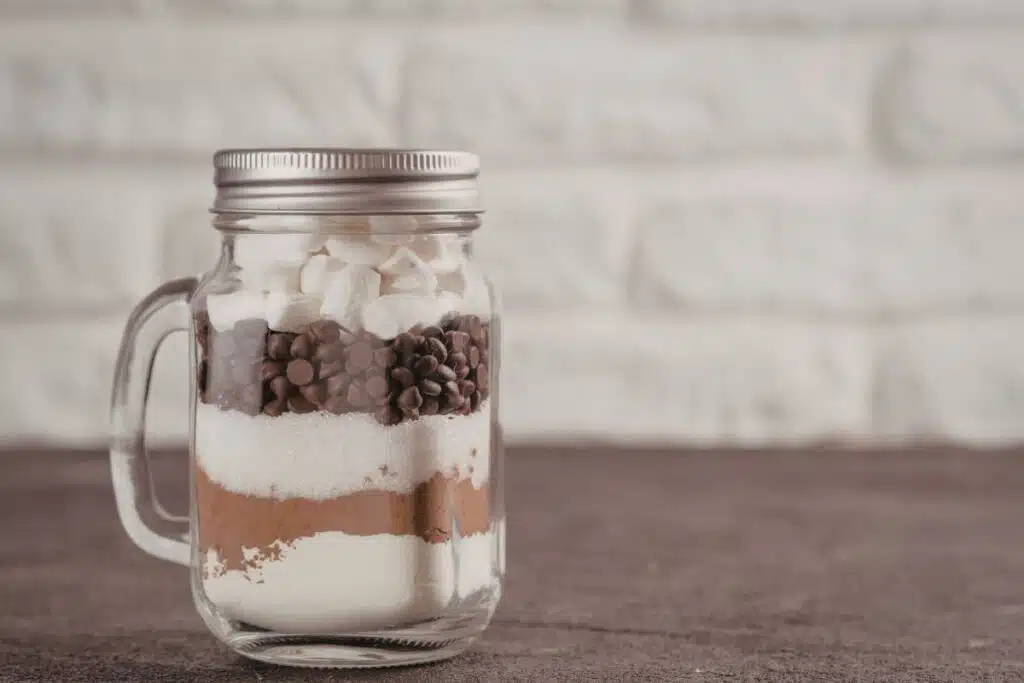 mason jar cookie mix Credit Canva Pro Stock Image