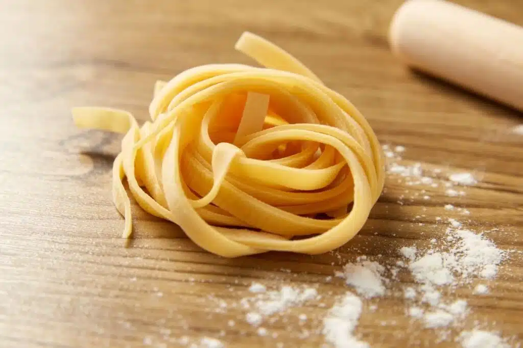 Fettuccine pasta photo Credit Canva Pro Stock Image