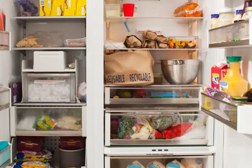 Fridge inside Photo Credit Canva Pro Stock Image