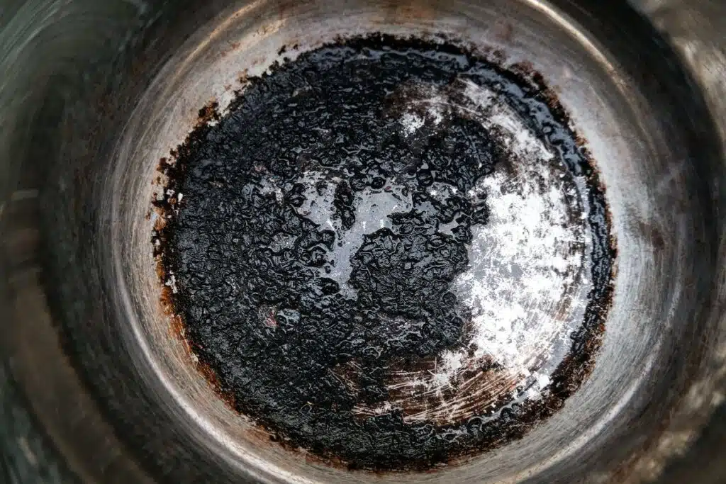 Over Heating Pan Photo Credit Canva Pro Stock Image