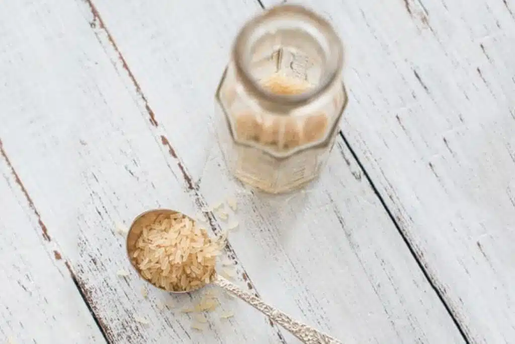Rice in vase Photo Credit Nature Code
