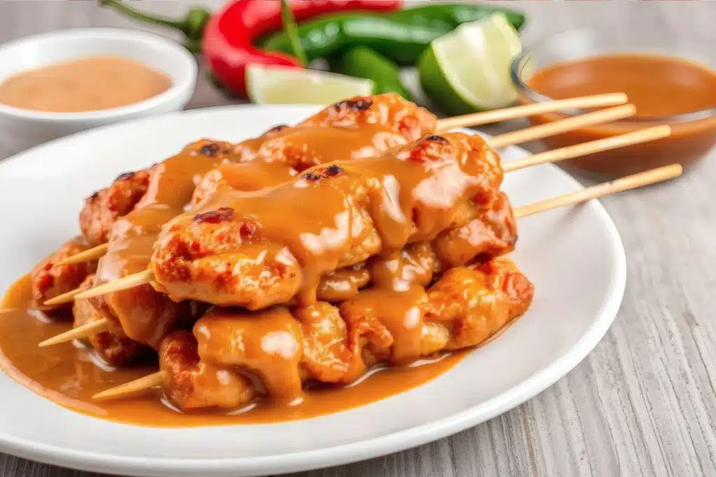 Satay Sauce Photo Credit Canva Pro Stock Image