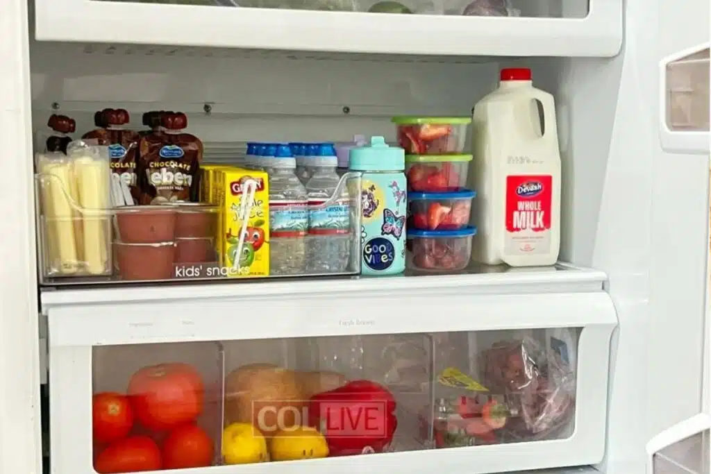 Snack Zone Fridge Photo Credit The Collive