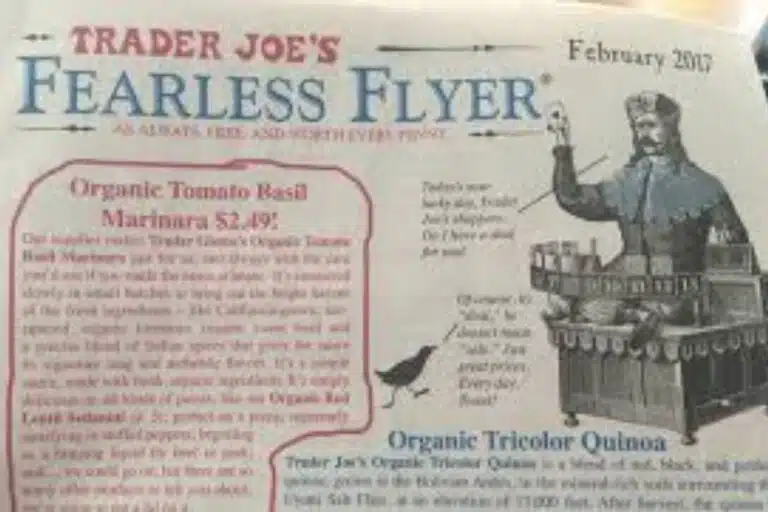 Trader Joes fearless flyer Photo Credit Medium