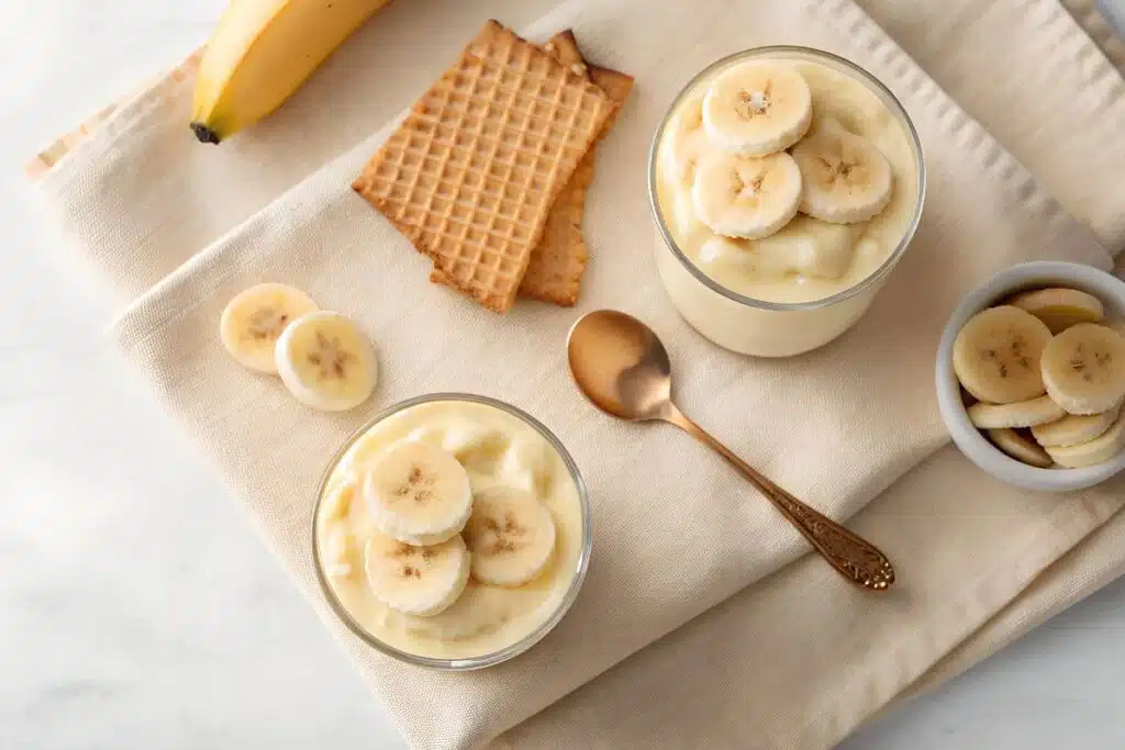 banana pudding cups photo Credit Canva Pro Stock Image