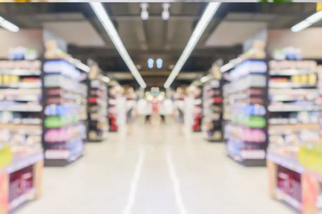 end caps grocery store Photo Credit Canva Pro Stock Image