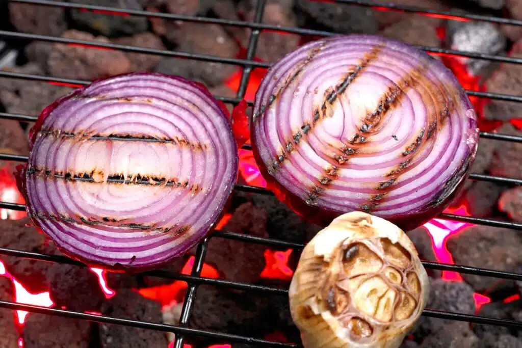 grilled onion garlic photo Credit Canva Pro Stock Image