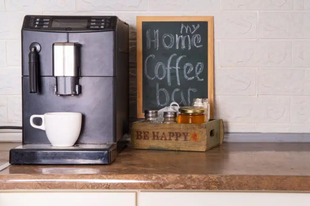 home coffee bar Photo Credit Canva Pro Stock Image