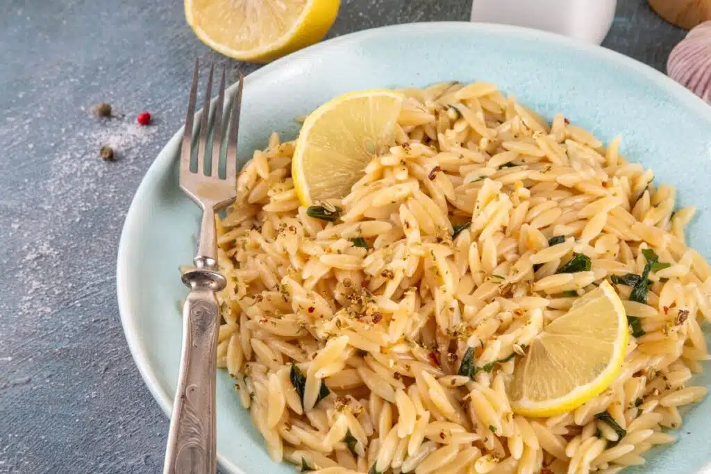 lemon garlic Pasta Photo Credit Canva Pro Stock Image