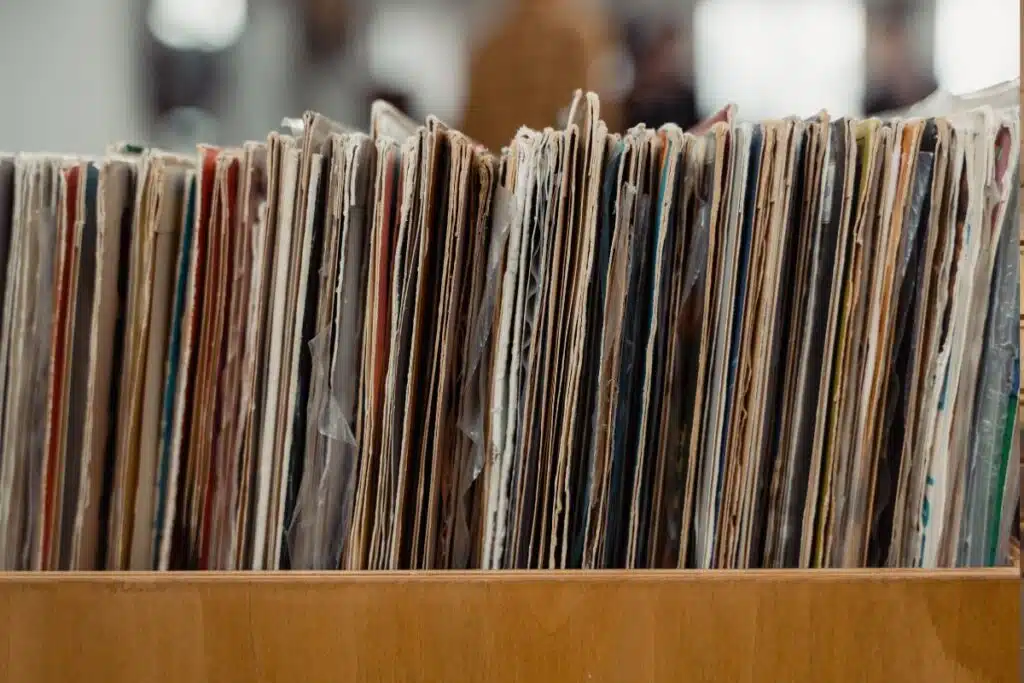 records playlist music Photo Credit Canva Pro Stock Image