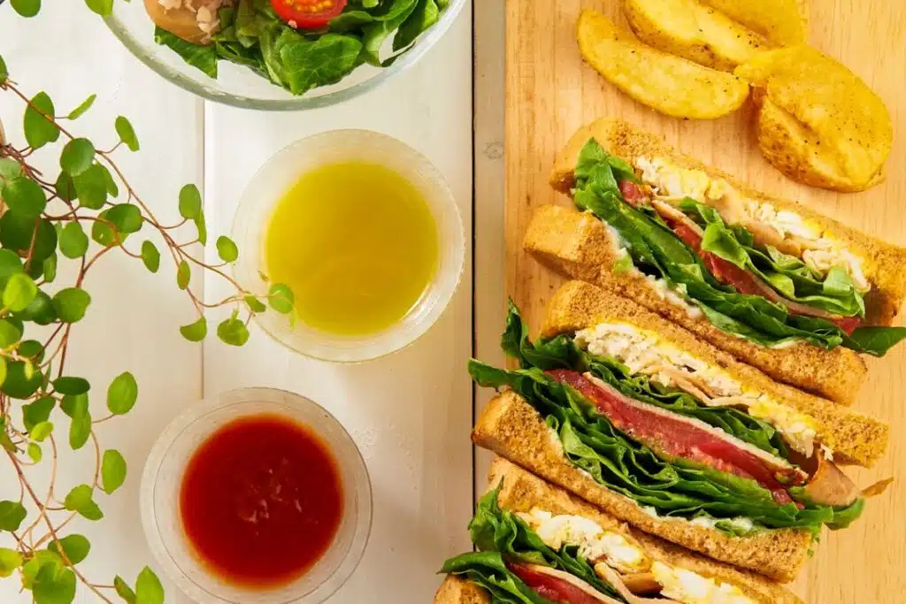 sandwich with dressing photo Credit Canva Pro Stock Image