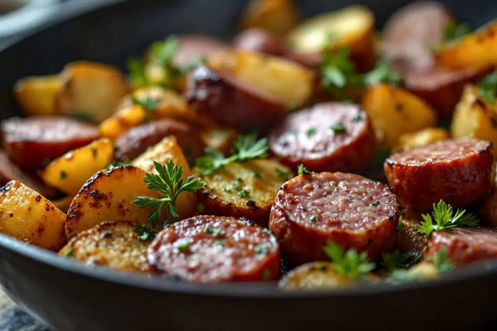 sausage potato skillet photo Credit Canva Pro Stock Image