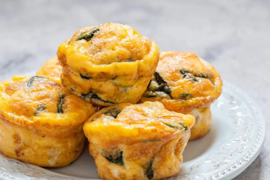 Baked Eggs with Spinach and Cheese Photo Credit Canva Pro Stock Image