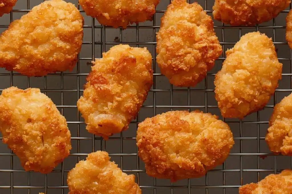 Chicken Nuggets wire rack Photo Credit Canva Pro Stock Image