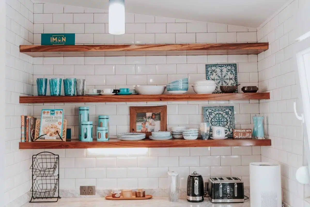 Counter tops Kitchen shelves Photo Credit Canva Pro Stock Image