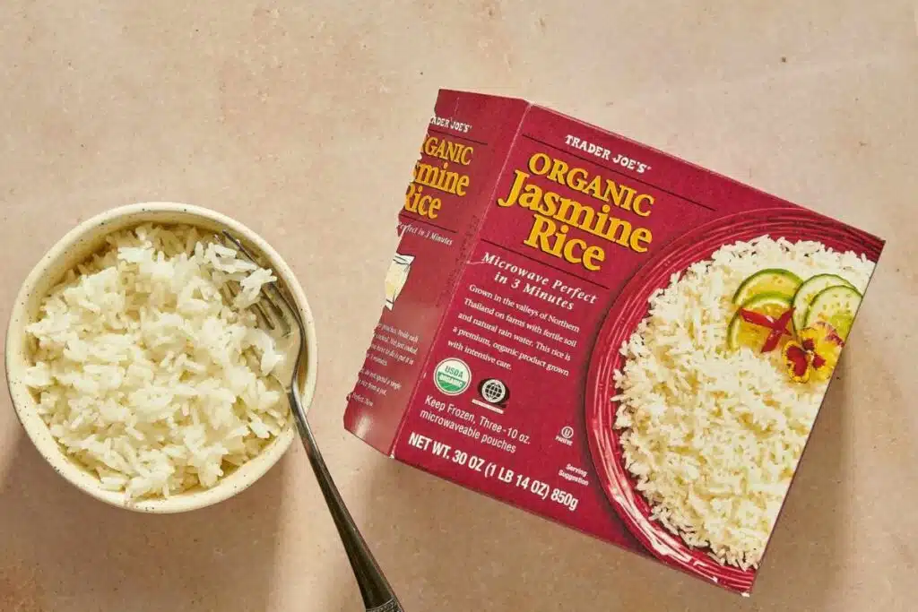 Frozen Jasmin Rice Trader Joe Photo Credit Qaqooking