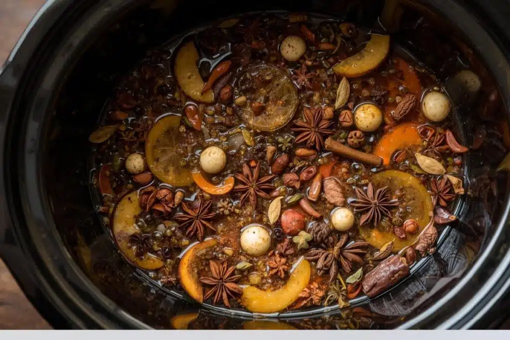 Make DIY Potpourri or Simmer Scents crock pot Photo Credit Canva Pro Stock Image