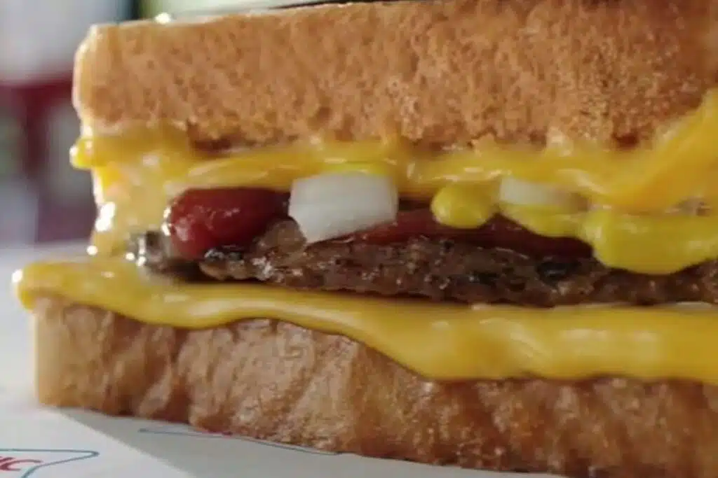 Sonic Grilled Cheese with Burger Photo Credit Google APIS