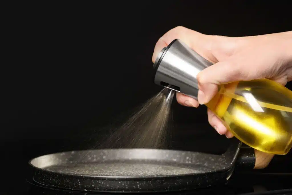 Spray oil for cooking Photo Credit Canva Pro Stock Image