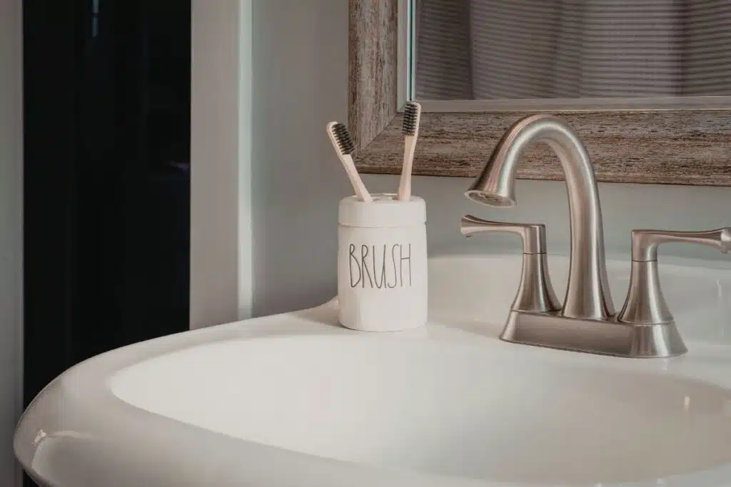 Toothbrush Holder Bathroom Photo Credit Canva Pro Stock Image
