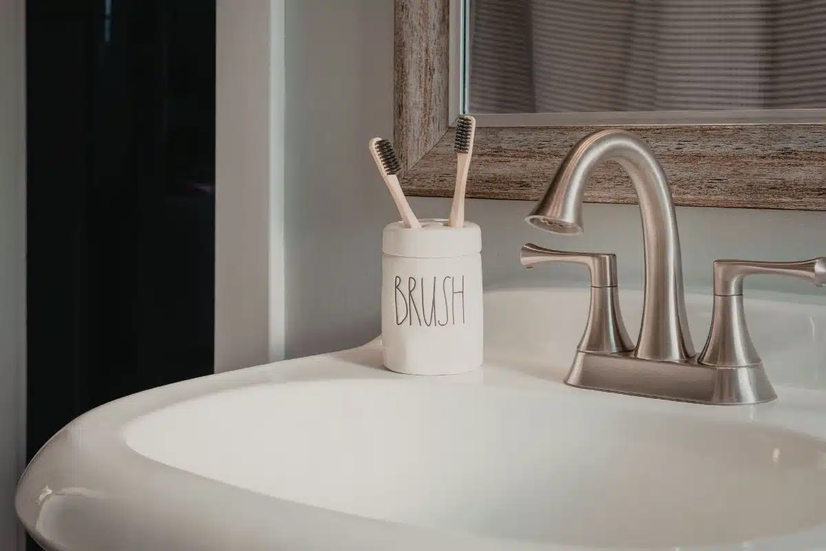 Toothbrush Holder Bathroom Photo Credit Canva Pro Stock Image
